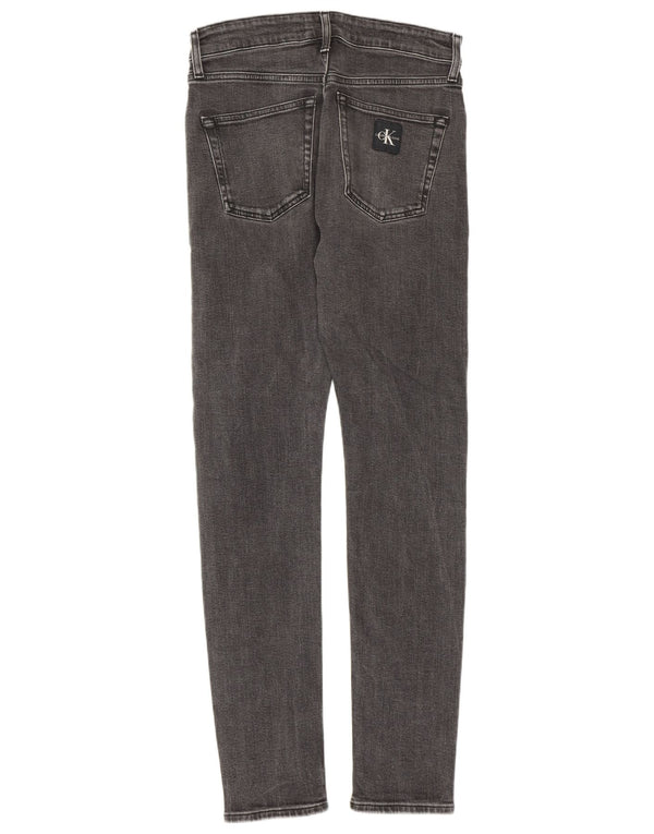 Ανδρικό τζιν Calvin Klein Slim Tapered W28 L32 Γκρι βαμβακερό