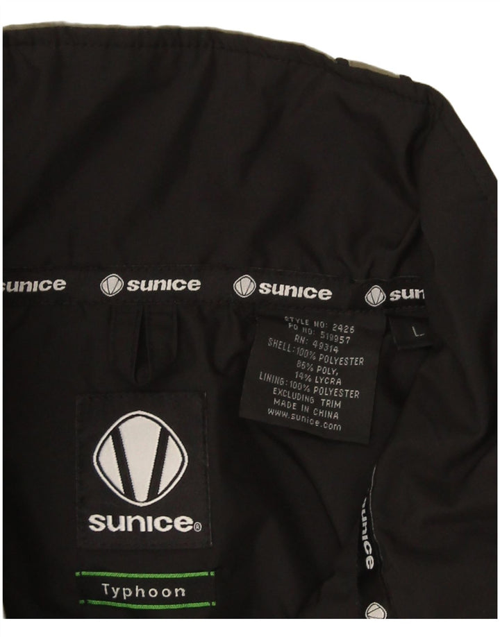 Giacca a vento da uomo Sunice UK 40 Large Poliestere color block kaki