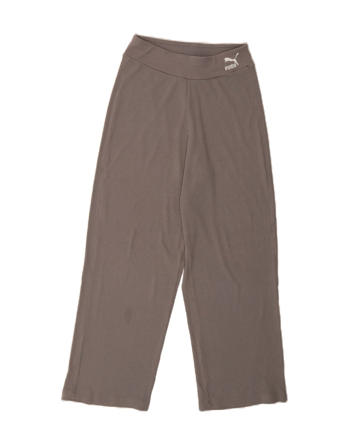 PUMA Womens Tracksuit Trousers UK 14 Medium  Grey Vintage Puma and Second-Hand Puma from Messina Hembry 