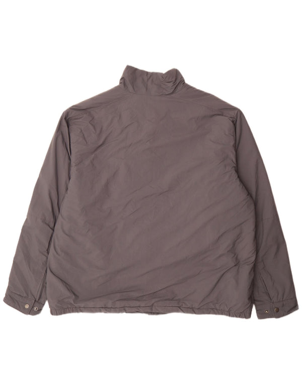 Columbia Mens Windbreaker Jacket UK 44 2XL Grey Nylon