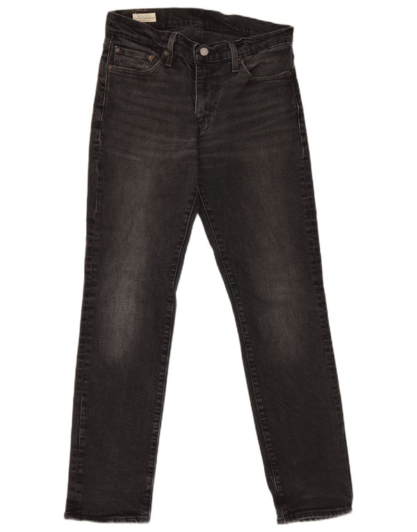 Jeans slim da uomo Levi's W30 L30 cotone nero