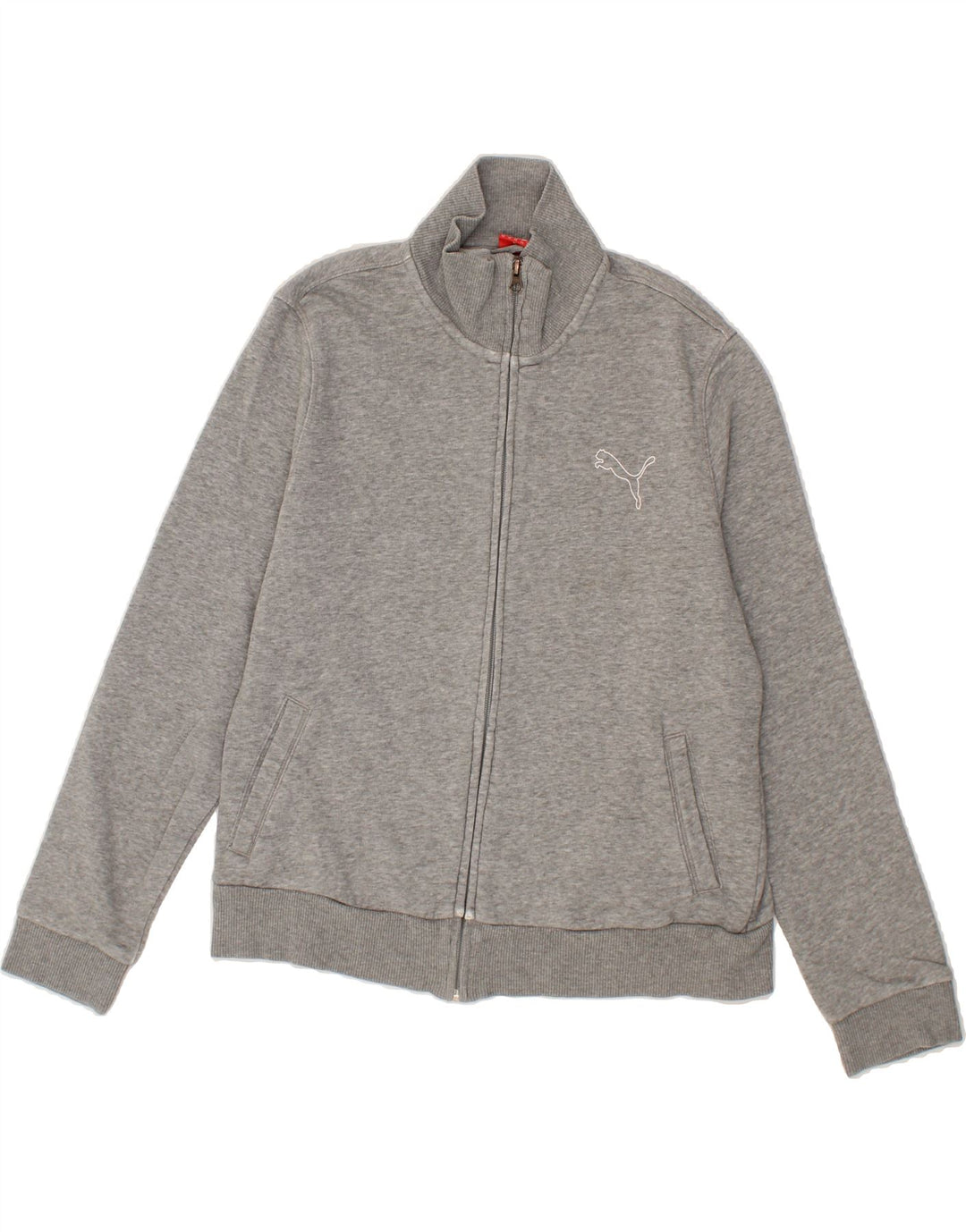 PUMA Womens Tracksuit Top Jacket UK 16 Large Grey Vintage Puma and Second-Hand Puma from Messina Hembry 