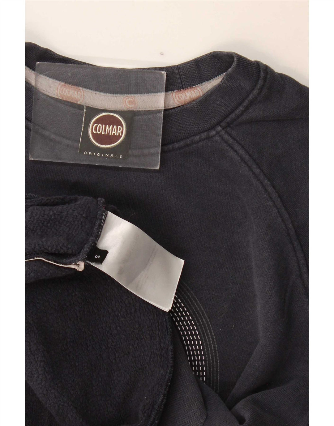 Colmar Mens Graphic Sweatshirt Jumper Small Navy Blue