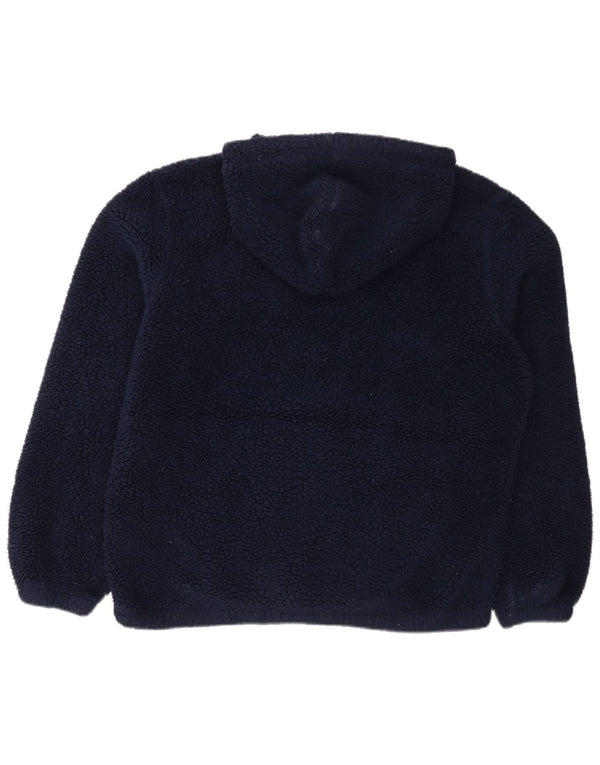 Fila Herre grafisk fleecetrøje med hætte XL marineblå polyester