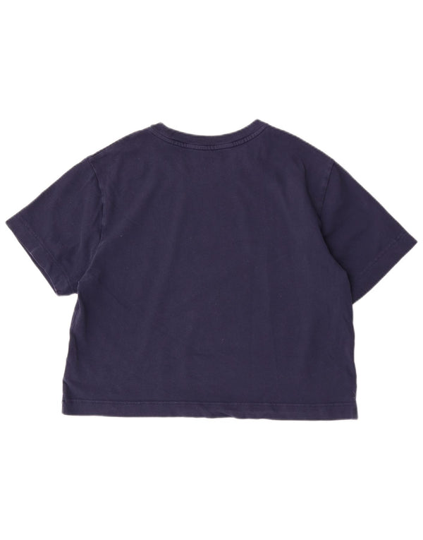 Tricou grafic supradimensionat pentru femei Gap Top UK 10 mic Bumbac bleumarin