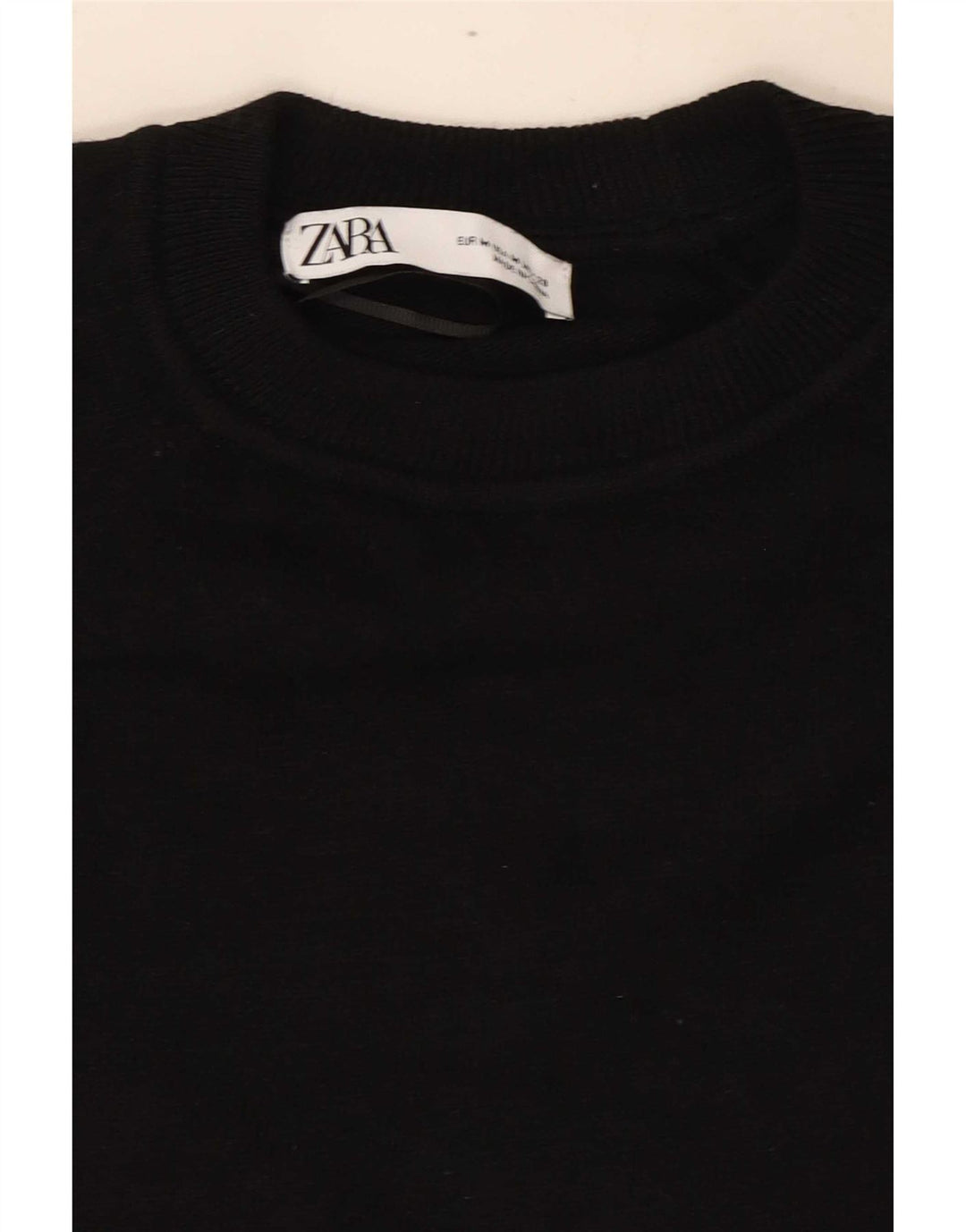 Bluzka damska Zara Crop Oversize UK 14 Medium Black