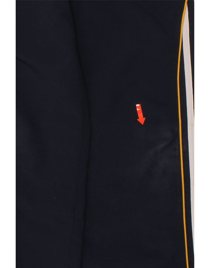 ADIDAS Boys Tracksuit Trousers 7-8 Years Navy Blue Polyester Vintage Adidas and Second-Hand Adidas from Messina Hembry 