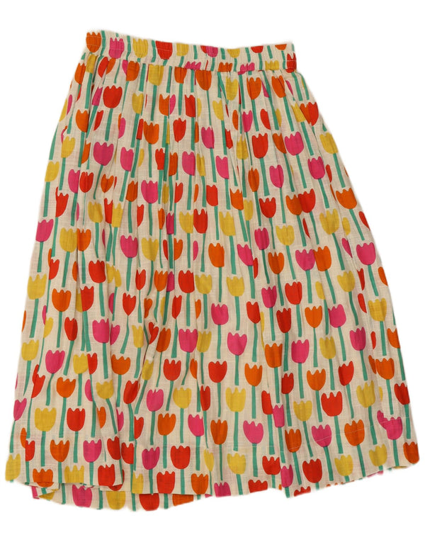 Compania Fantastica Womens Flared Skirt Small W29 Multicolored Floral
