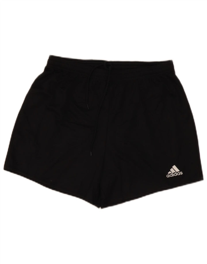 Adidas Womens Climalite Sport Shorts UK 8/10 Small  Black Polyester