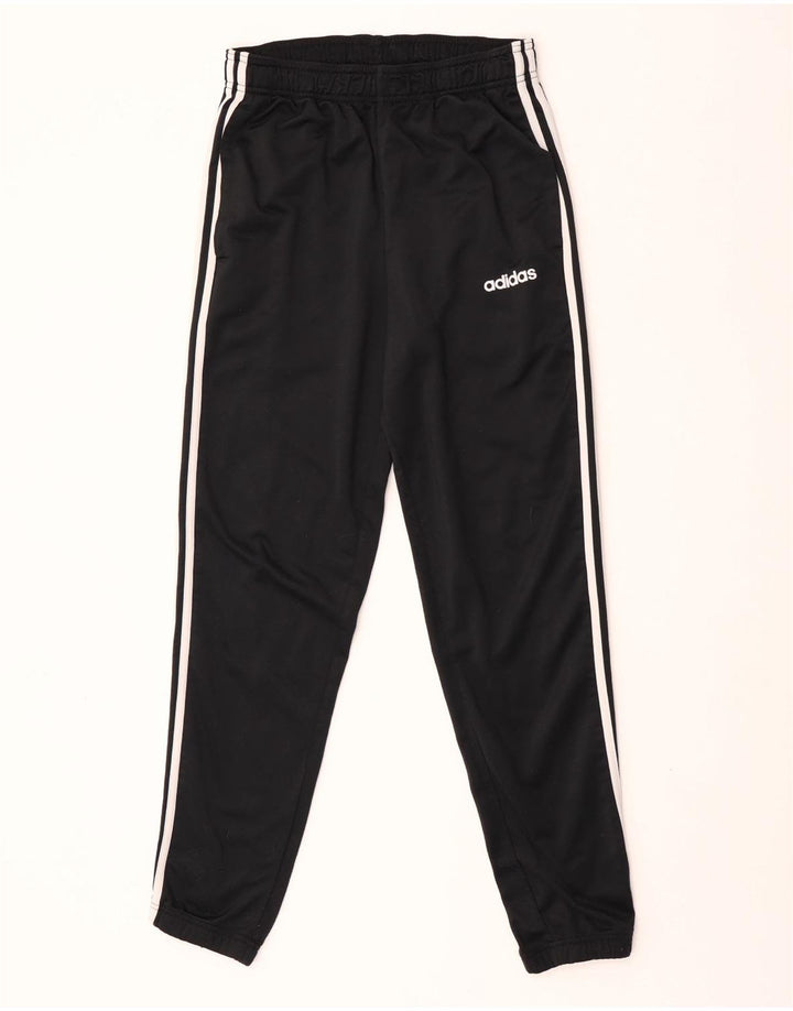 Adidas Mens Tracksuit Trousers Medium  Black Polyester