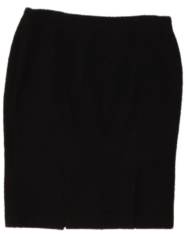 Hobbs Womens Pencil Skirt UK 16 Large W36 Black Wool