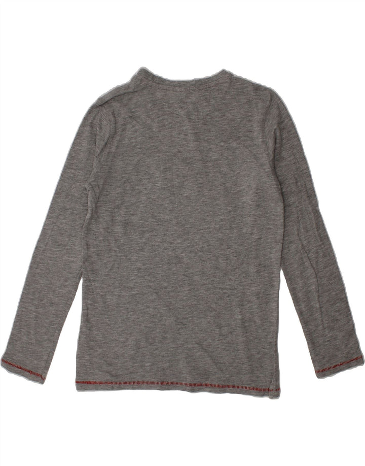 GUESS Boys Graphic Top Long Sleeve 7-8 Years Grey Cotton Vintage Guess and Second-Hand Guess from Messina Hembry 