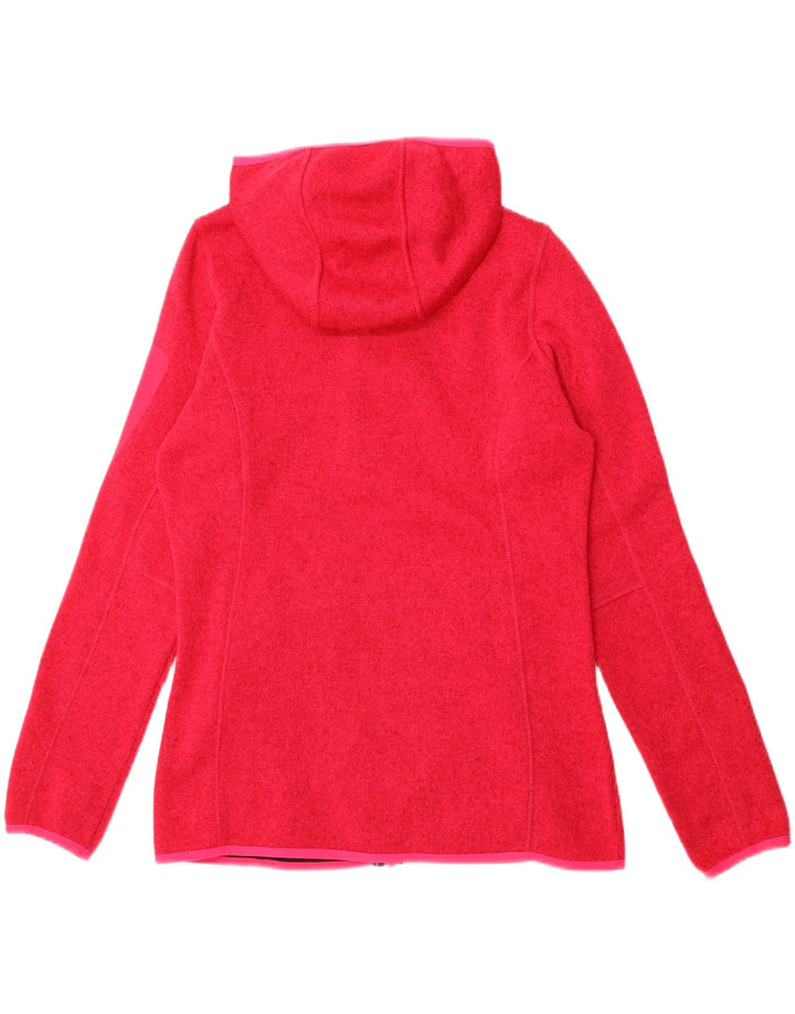 CMP Suéter feminino com capuz e zíper IT 50 XL rosa