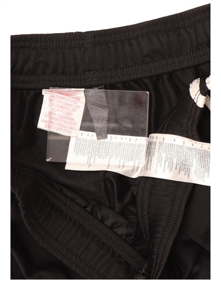 ADIDAS Boys Tracksuit Trousers 15-16 Years  Black Polyester
