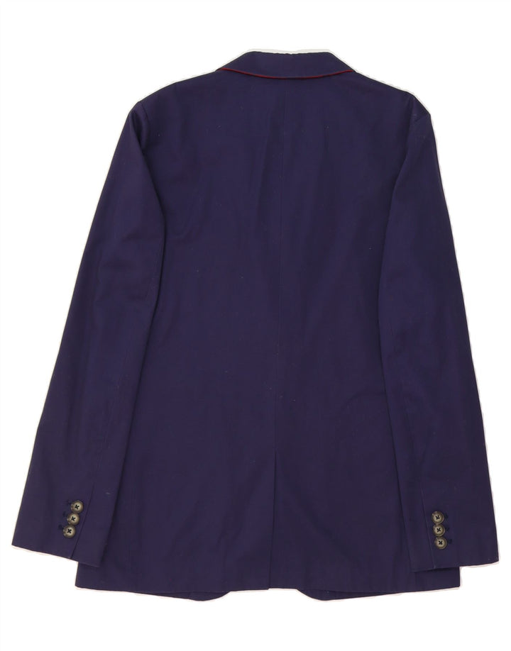 JOHNNIE B Boys 2 Button Blazer Jacket 15-16 Years Navy Blue Polyester Vintage Johnnie B and Second-Hand Johnnie B from Messina Hembry 
