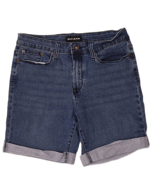 Dkny Womens Denim Shorts US 6 Medium W32 Blue