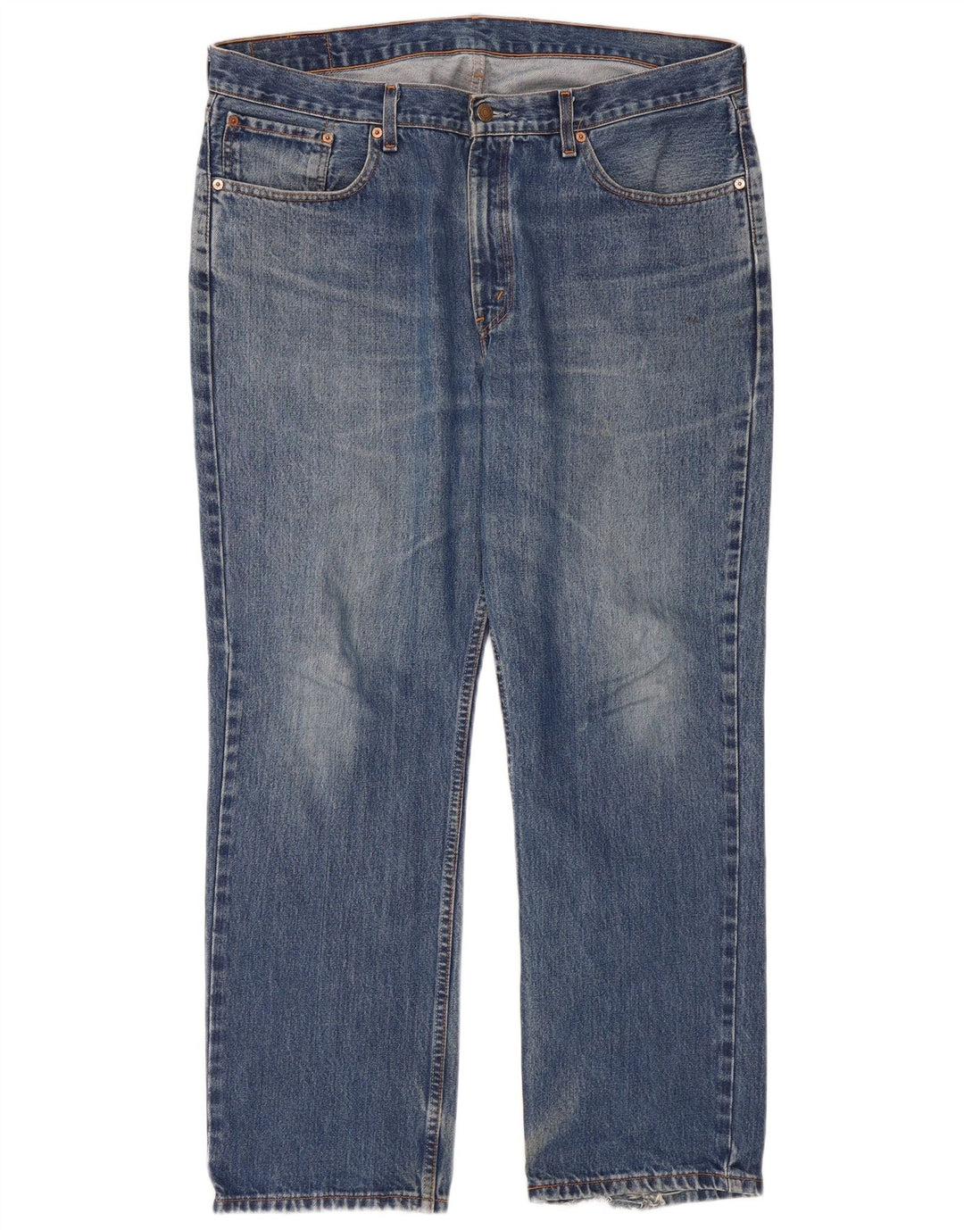 Damskie proste dżinsy Levi's W40 L30 Niebieskie bawełniane
