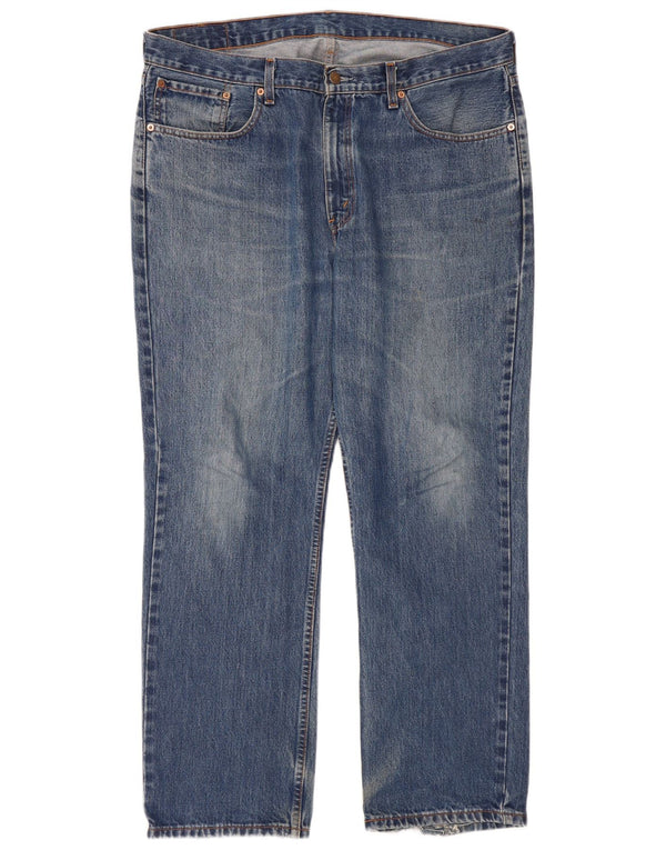 Jeans dritti da donna Levi's W40 L30 cotone blu