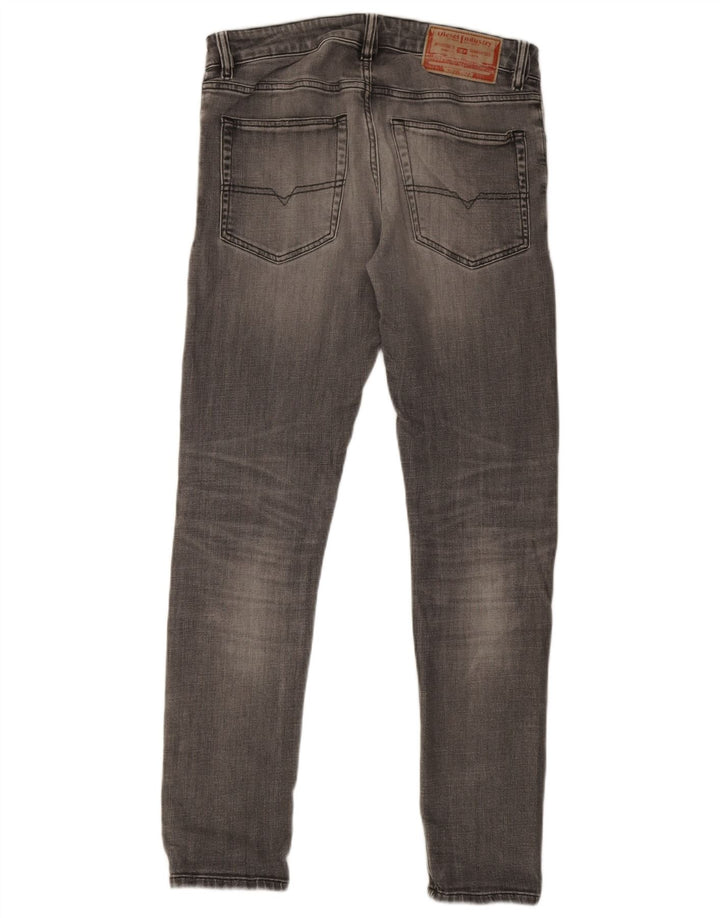 Diesel Herre Slim Jeans W30 L31 Grå Bomuld