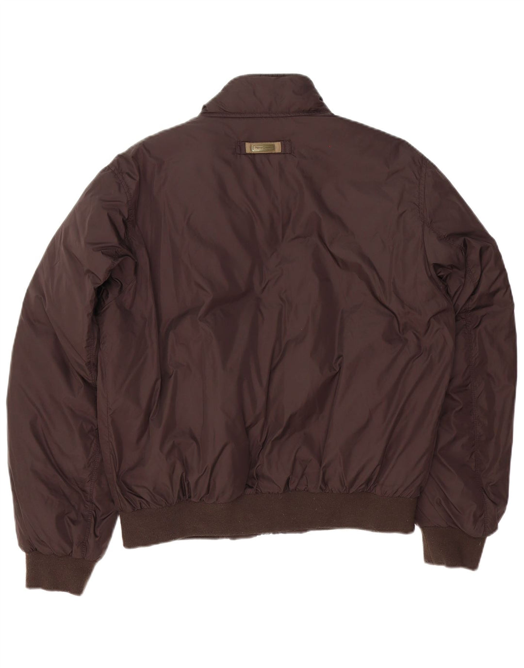 Jaqueta bomber acolchoada masculina Henry Cottons IT 54 2XL poliamida marrom