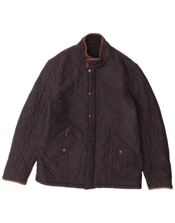 Barbour Veste matelassée pour homme UK 40 Large Bleu marine
