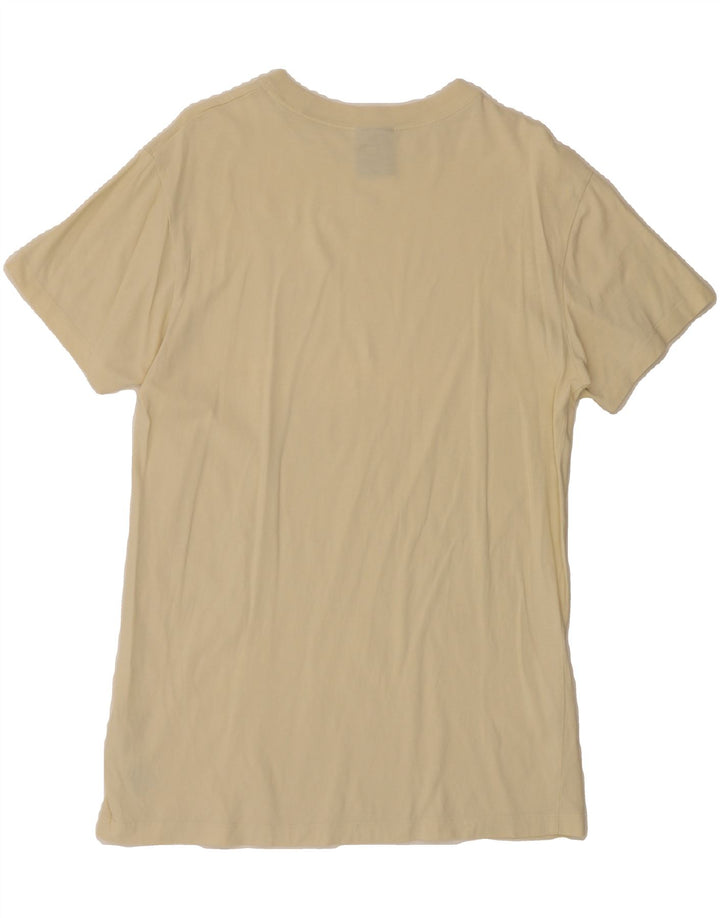 NIKE Mens T-Shirt Top Small Off White Cotton Vintage Nike and Second-Hand Nike from Messina Hembry 
