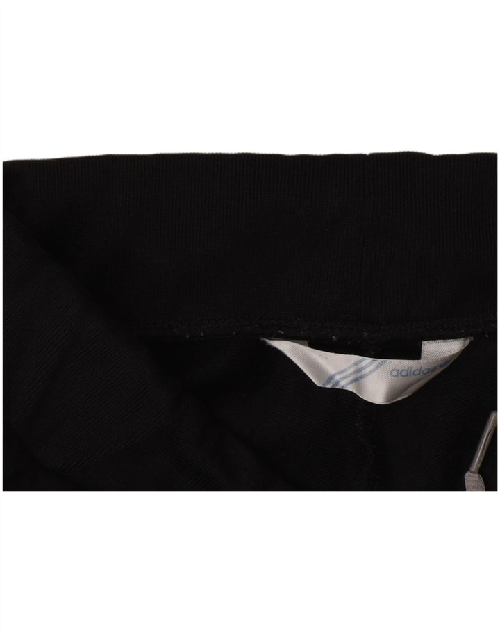 ADIDAS Womens Tracksuit Trousers EU 42 Medium Black Polyester