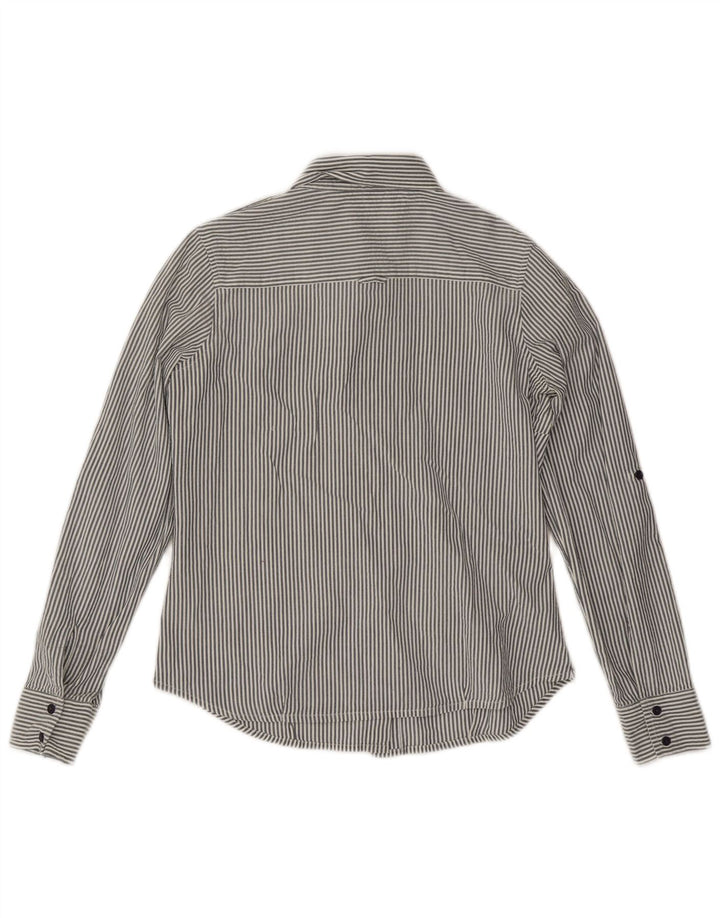 Cămașă Carrera pentru femei UK 12 Medium Gri cu dungi