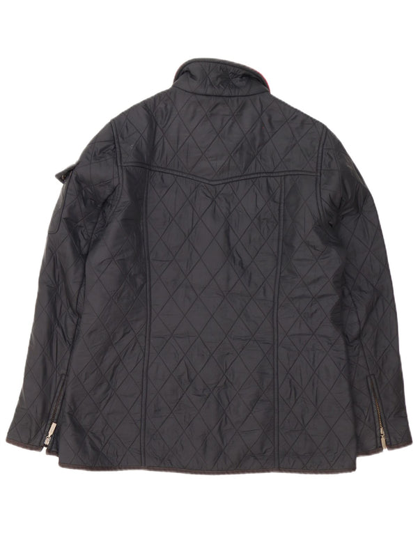 Giacca trapuntata da donna Barbour UK 14 grande nera