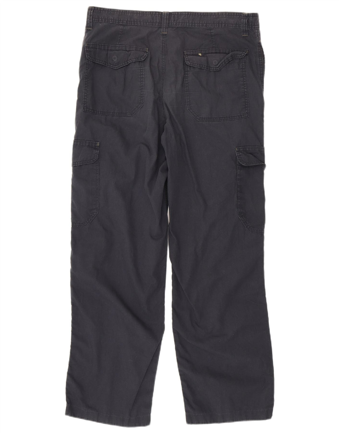 Marks & Spencer Mens Blue Harbour Cargo Trousers W36 L33 Navy Blue