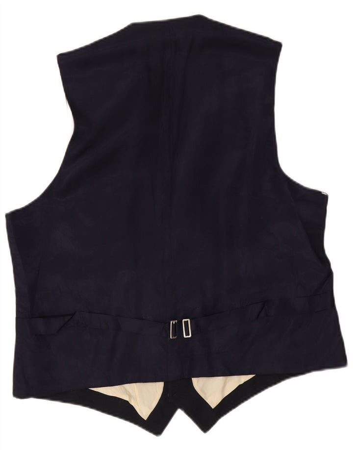 Vintage herrevest IT 52 Large Navy Blue