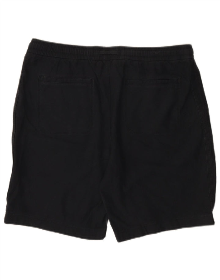 Athleta Mens Chino Shorts Large W34 Navy Blue Cotton