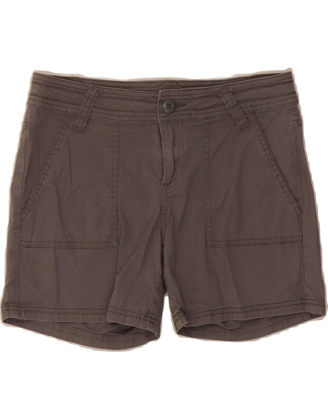 PRANA Womens Chino Shorts US 4 Small W30  Grey Cotton Vintage Prana and Second-Hand Prana from Messina Hembry 