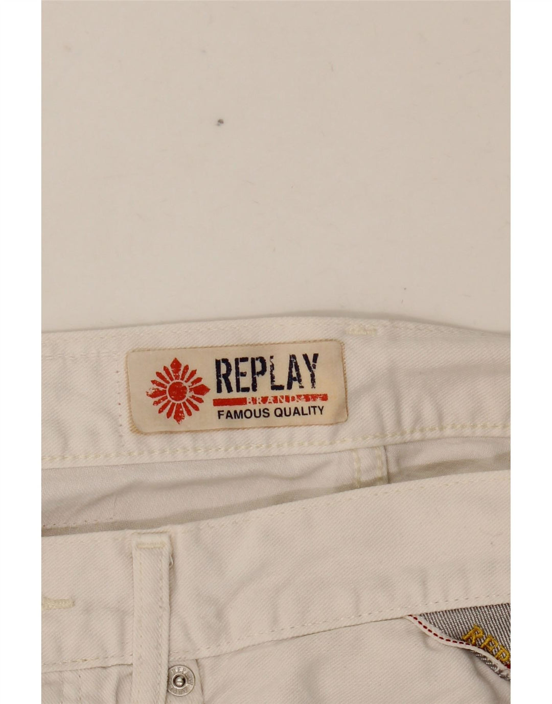 Replay Womens Slim Jeans  W30 L34 White