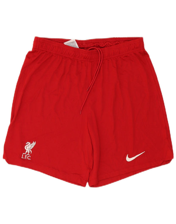 Nike Herren Liverpool Slim Fit Sport Shorts XL Rot Polyester