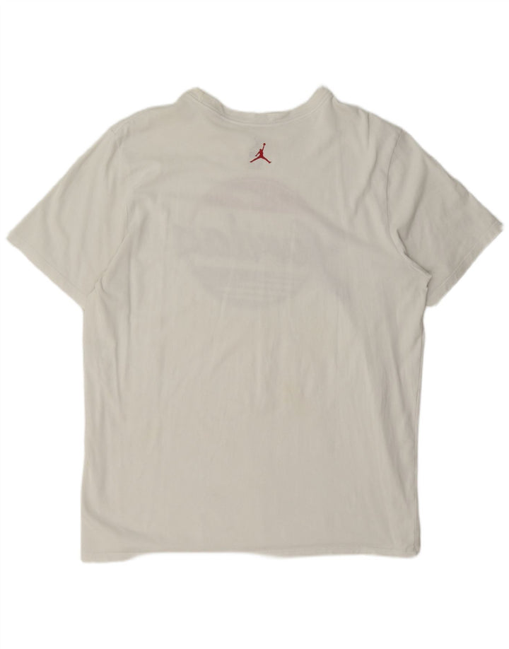 Jordan Mens Graphic T-Shirt Top XL White