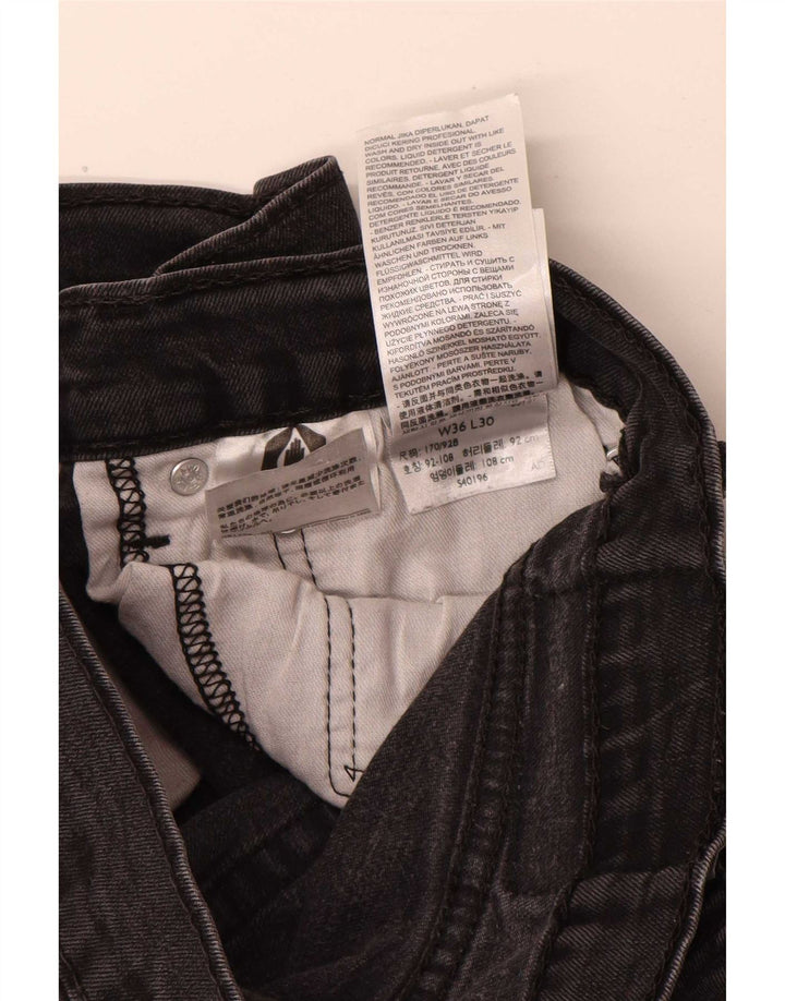 Levi's Mens 511 Slim Jeans W36 L30 Black Cotton