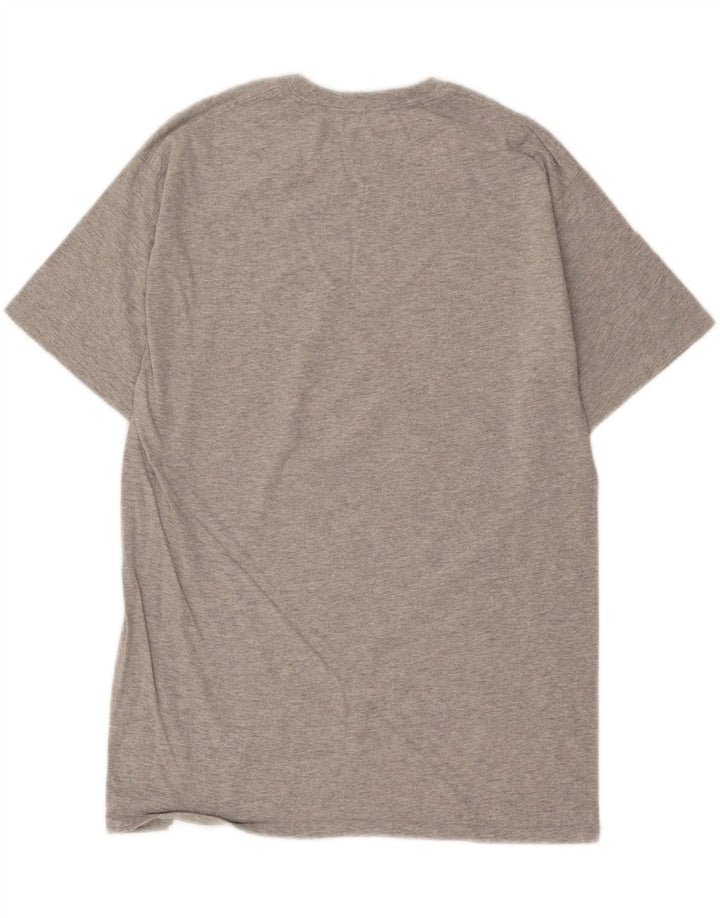CHAMPION Mens Graphic T-Shirt Top Medium Grey Cotton Vintage Champion and Second-Hand Champion from Messina Hembry 