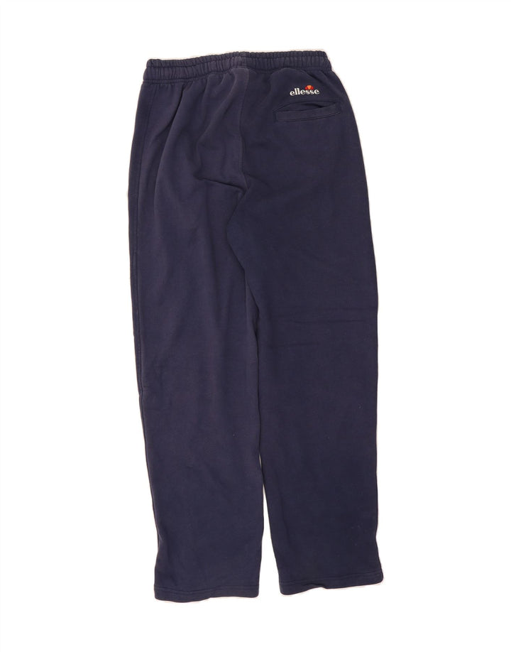 ELLESSE Mens Tracksuit Trousers Small  Navy Blue Cotton Vintage Ellesse and Second-Hand Ellesse from Messina Hembry 