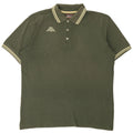 Polo Kappa da uomo grande color kaki