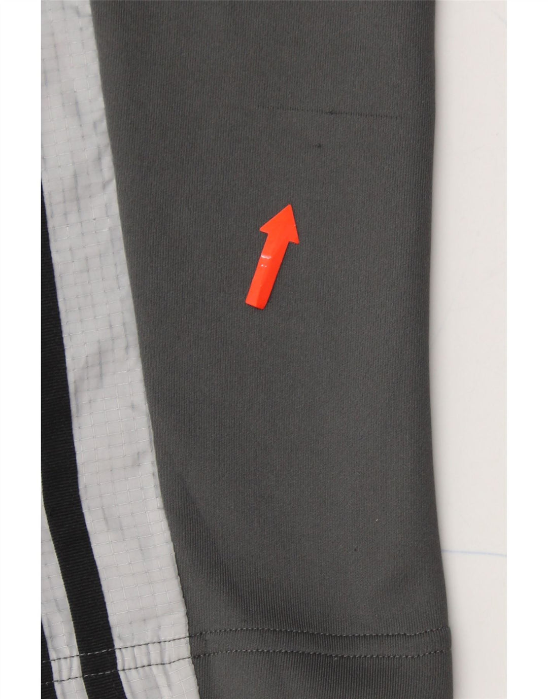 ADIDAS Boys Tracksuit Trousers 11-12 Years  Grey Colourblock Polyester Vintage Adidas and Second-Hand Adidas from Messina Hembry 