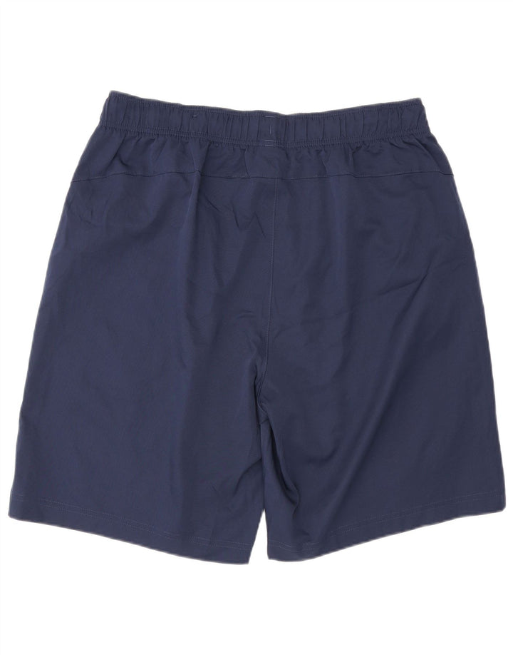 Puma Mens Sport Shorts Large Navy Blue Polyester