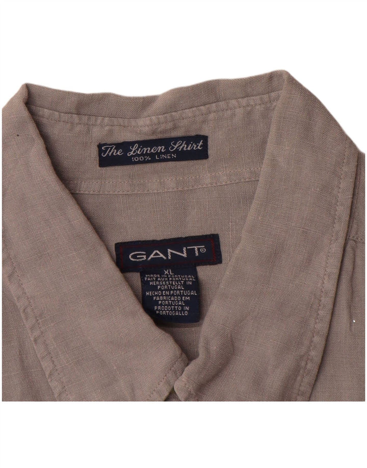 Gant Chemise Homme XL Gris Lin