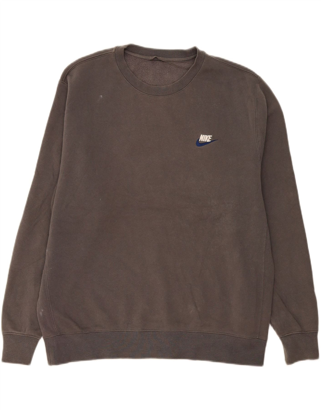 Felpa Nike Uomo Maglione XL Grigio Cotone