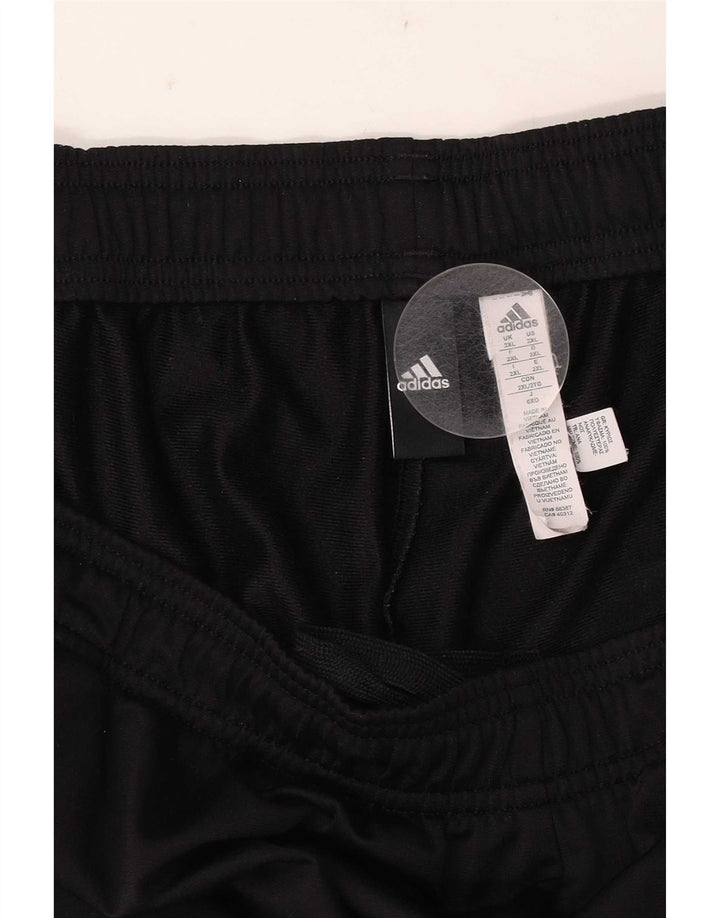 Adidas Mens Tracksuit Trousers 2XL  Black Polyester