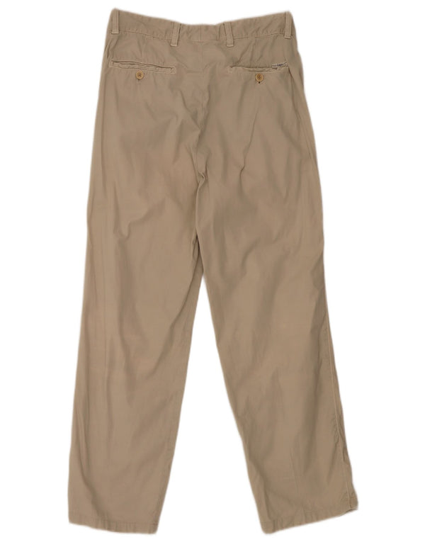 Ermenegildo Zegna Herren-Chinohose mit Pegged, Größe 46, XS, W27, L28, Beige, Baumwolle