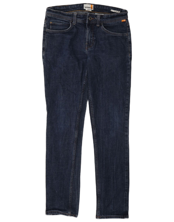 Jeans slim da uomo Timberland W30 L32 cotone blu navy
