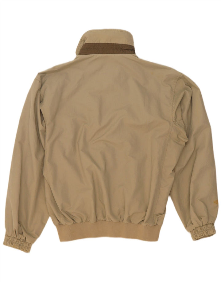 Columbia Mens Rain Jacket UK 36 Small Beige Nylon