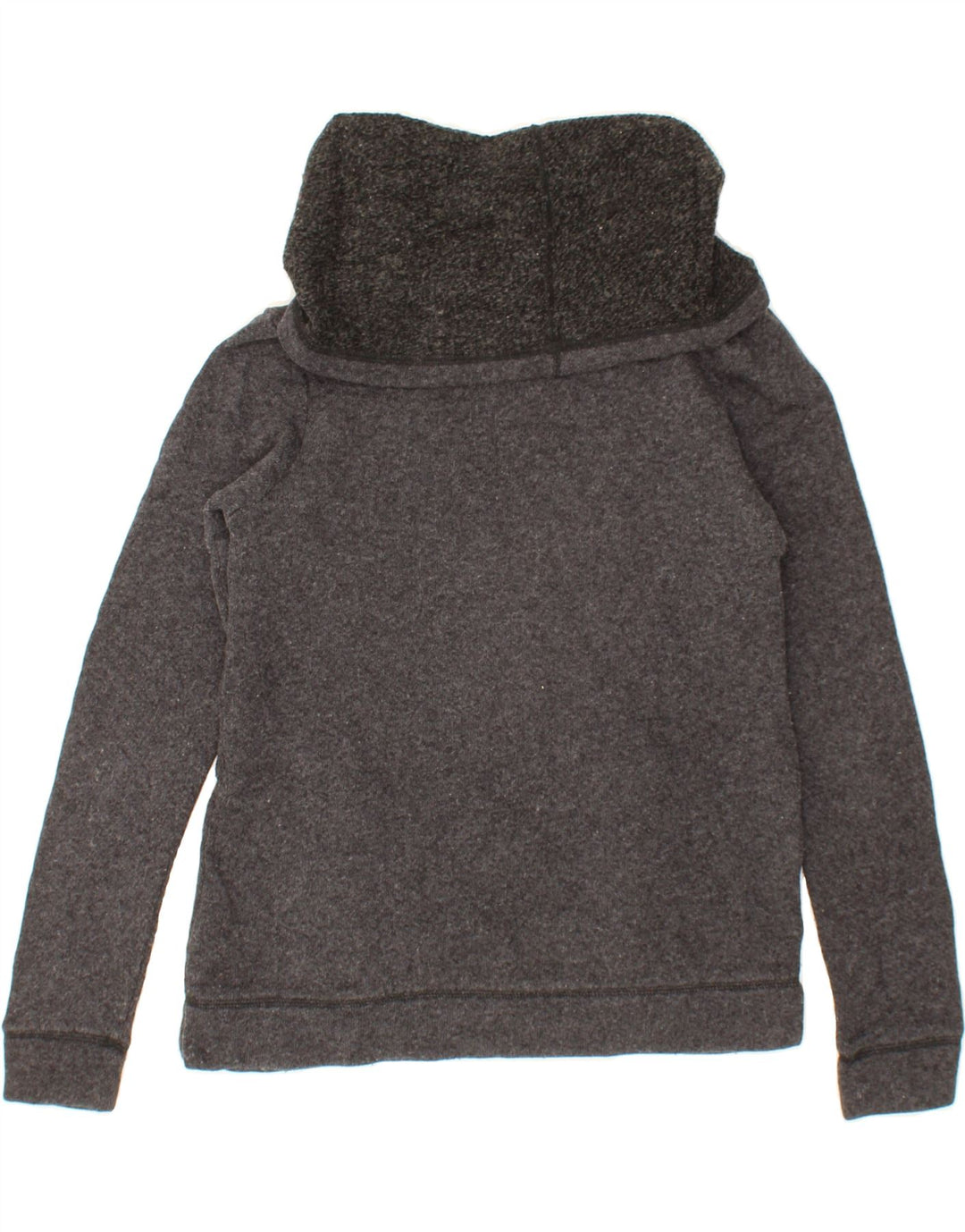 J. CREW Womens Sweatshirt Jumper UK 10 Small Grey Cotton Vintage J. Crew and Second-Hand J. Crew from Messina Hembry 