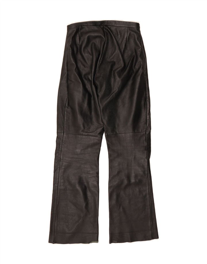 DAKOTA Womens Leather Trousers W31 L32 Black Leather Vintage Dakota and Second-Hand Dakota from Messina Hembry 